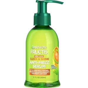 Garnier Fructis Sleek & Shine Anti-Frizz Serum for Frizzy, Dry Hair, 5.1 fl o